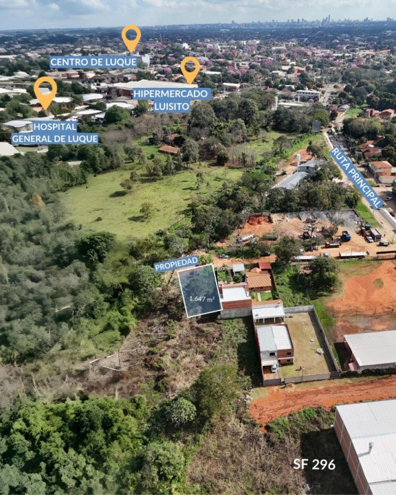 En Venta - TERRENO EN LUQUE